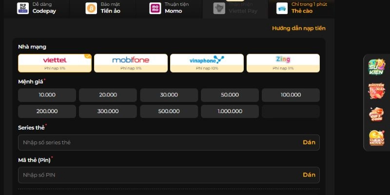 Giao dịch tài chính chính cần có phần điều khiển tài khoản 999BET đưa ra